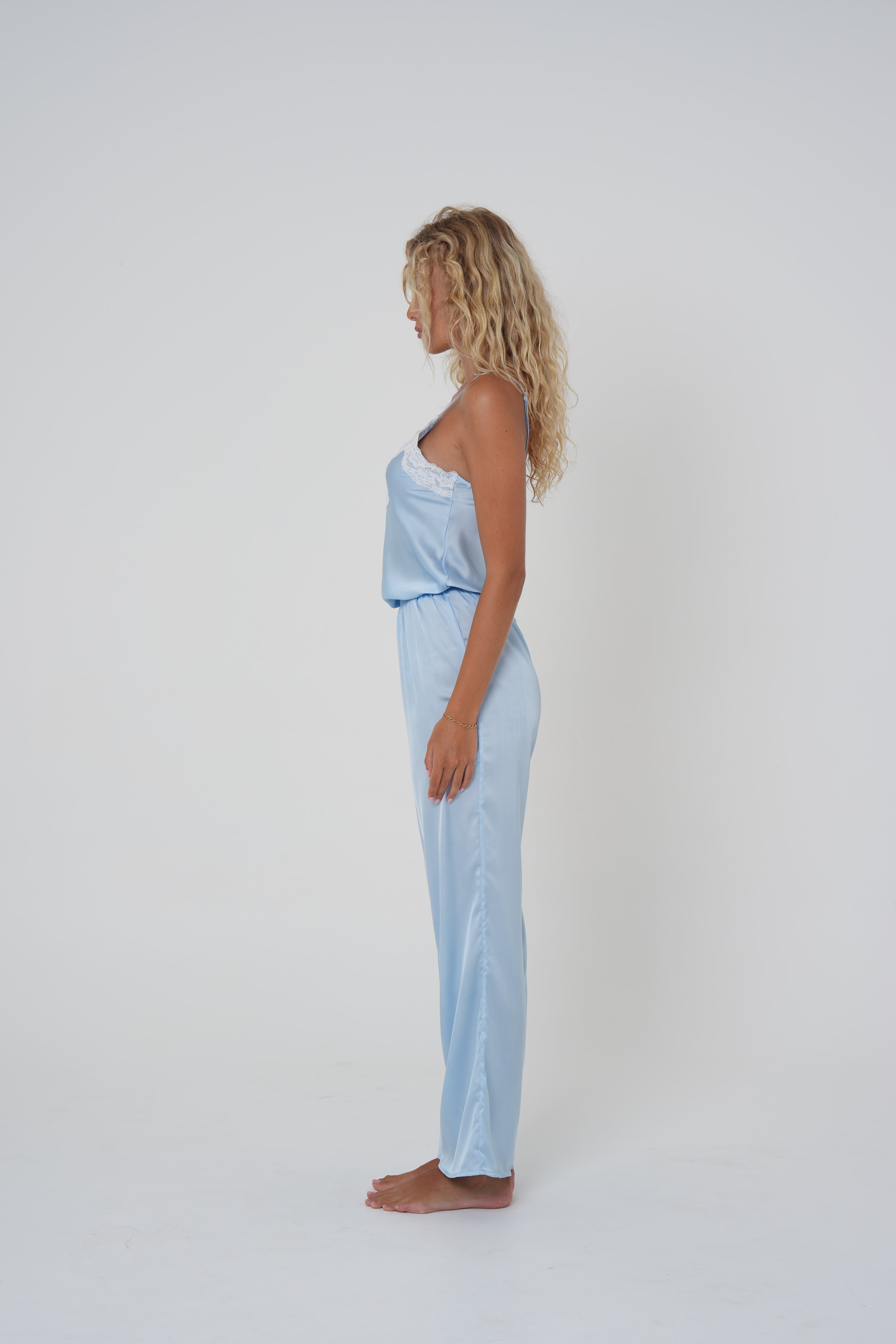 Monaco Top - Celeste Blue