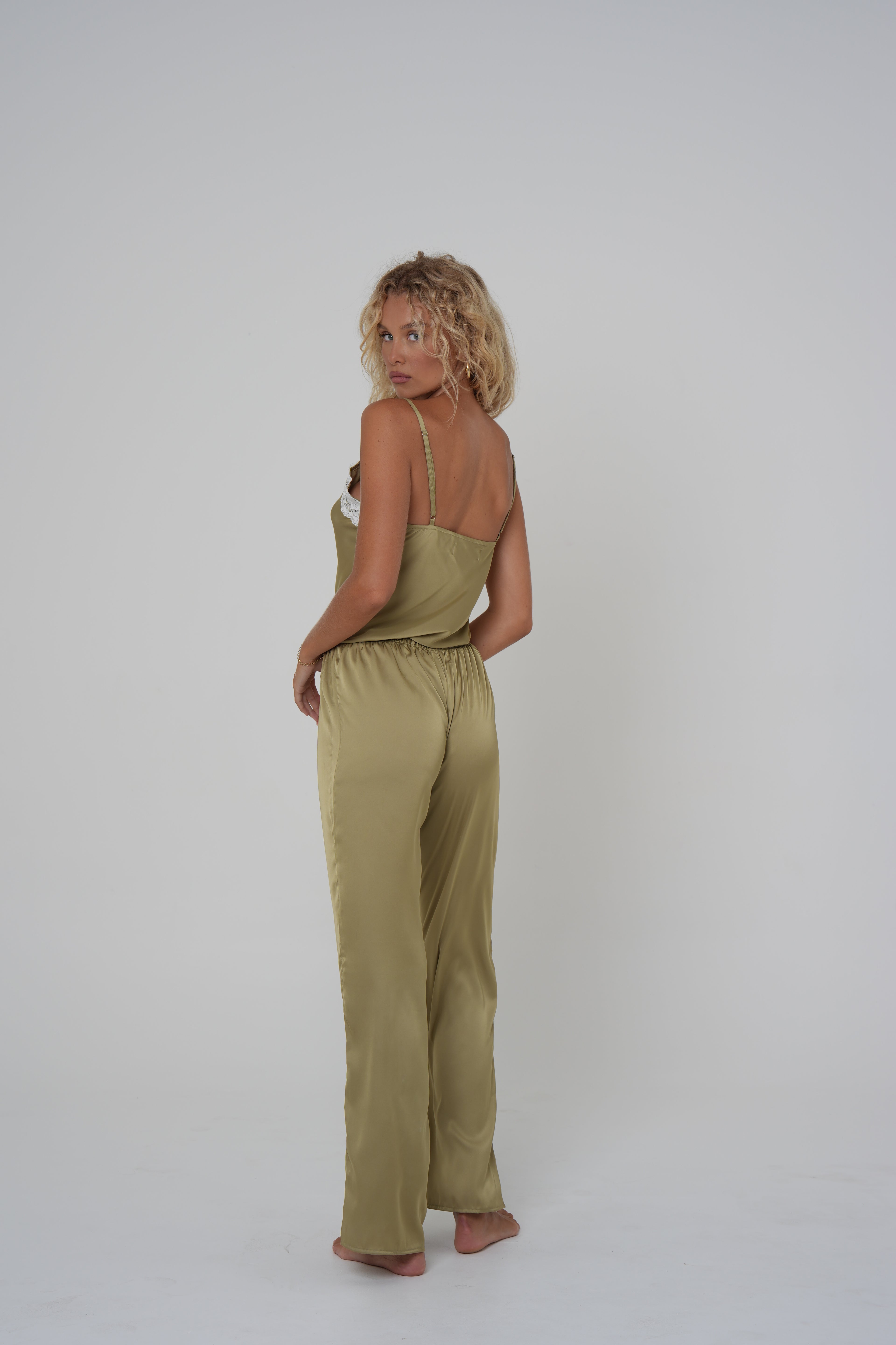 Monaco Pants - Matcha