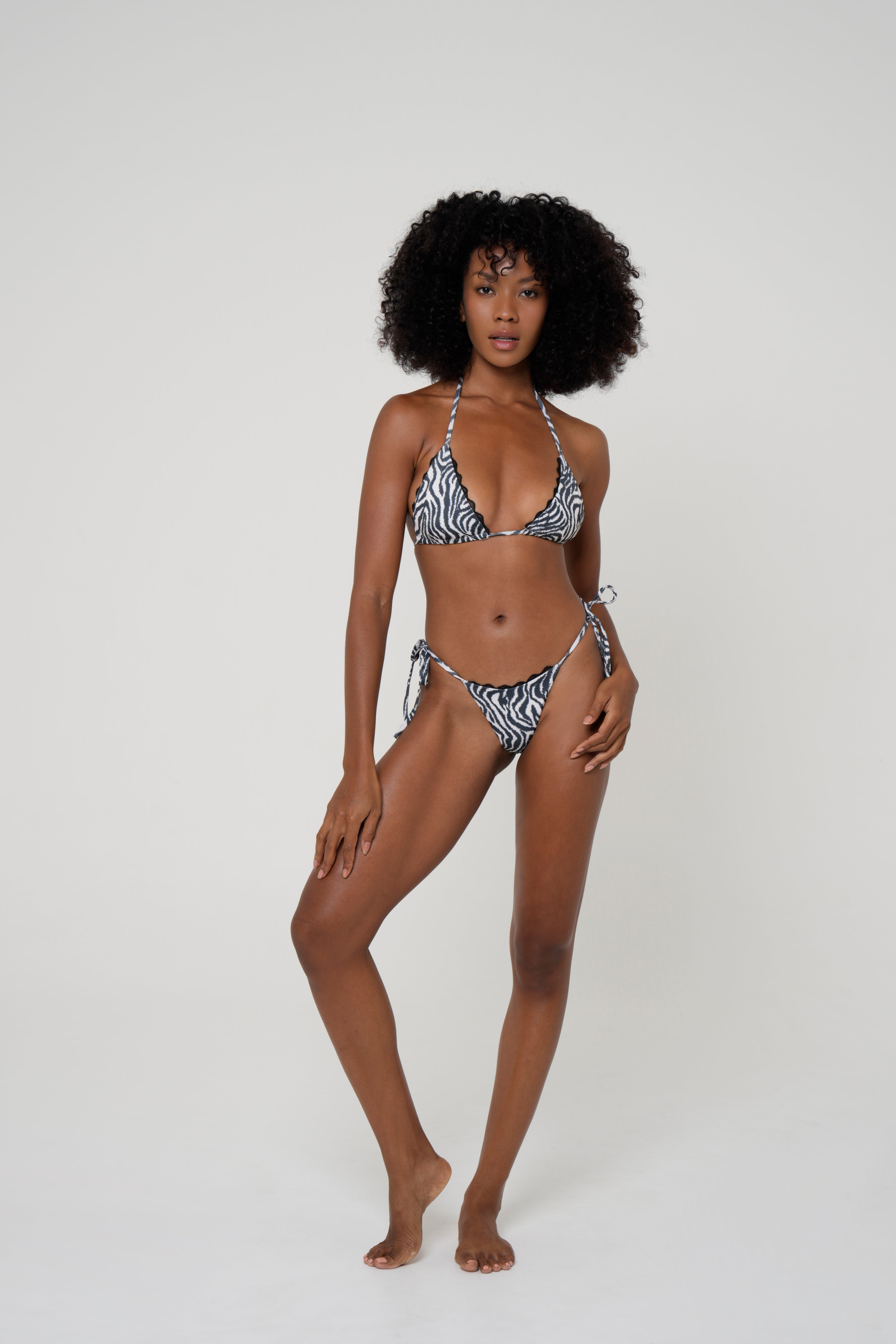 Zebra Triangle Top