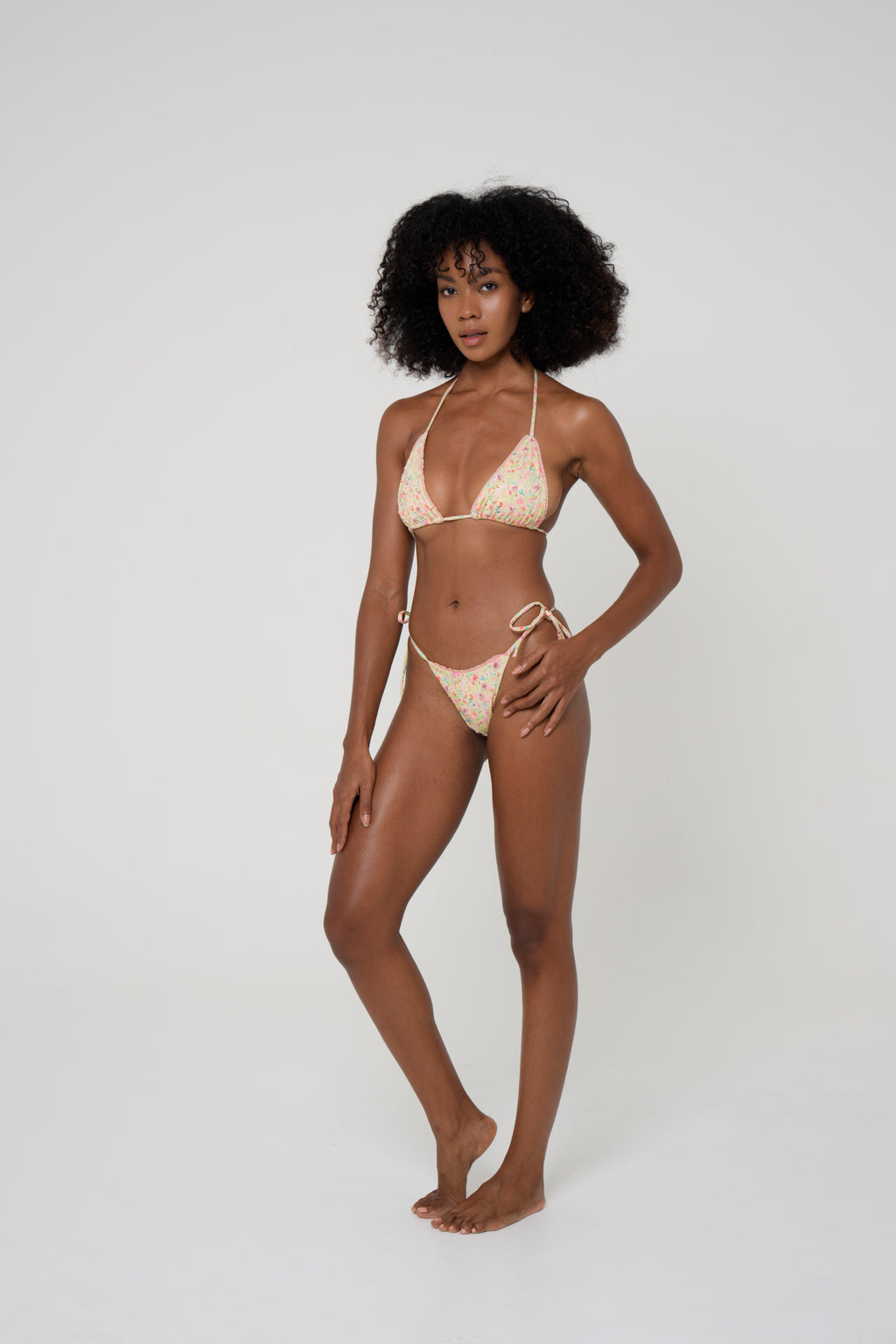 Rozalia Triangle Bottoms - Butter Bloom